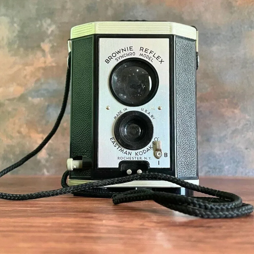 Vintage Brownie Reflex Synchro Model Camera 1940/1950's